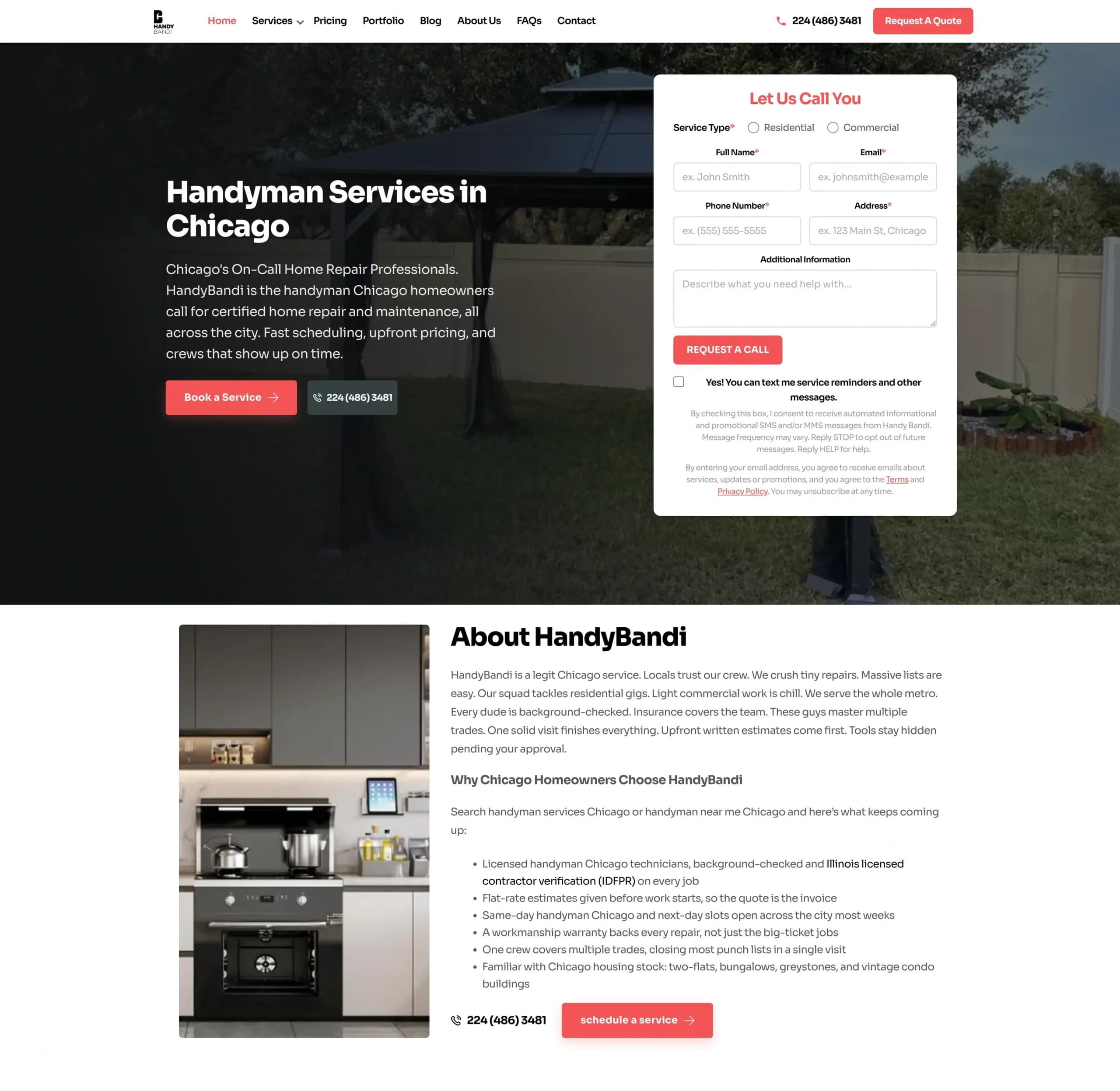 HandyBandi - SEO Services in Portoflio